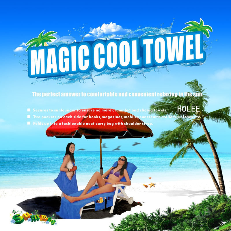 Washable and Reusable Beach Chair Cover